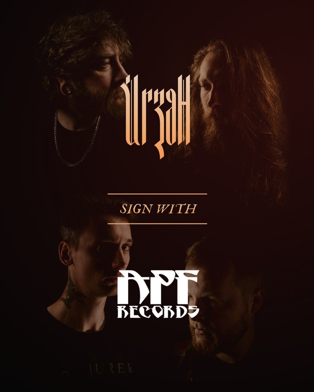 URZAH SIGN WITH APF&nbsp;RECORDS
